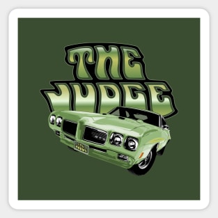 Light green 70 Pontiac GTO Judge Sticker